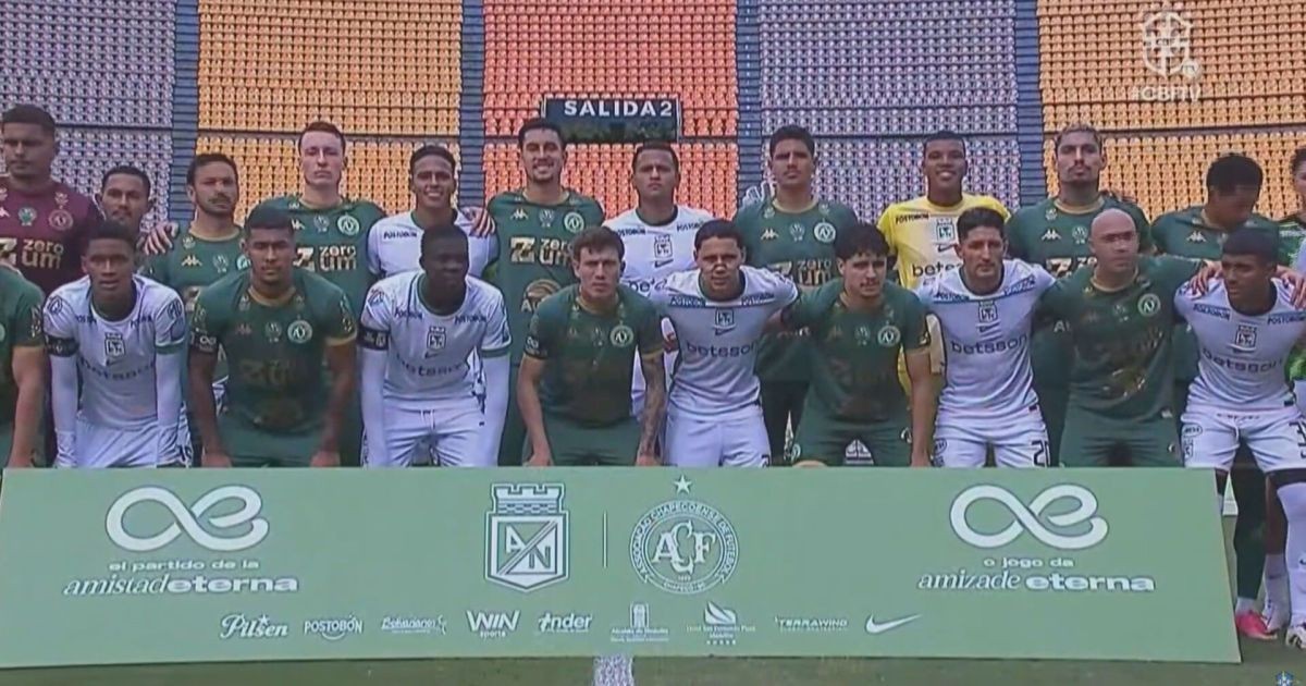 Dez anos da tragédia: Chapecoense e Atlético Nacional empatam na Colombia