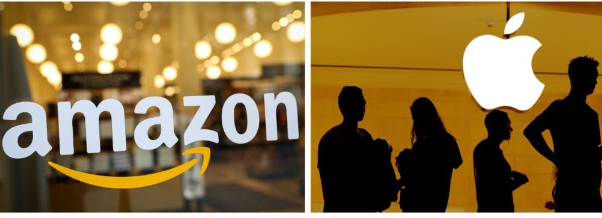 Apple e Amazon enfrentam processo no Reino Unido sobre venda de produtos