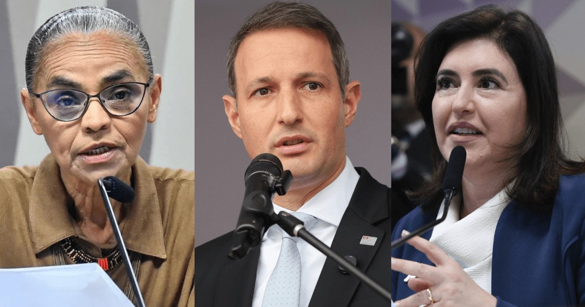 Futura: Marina tem 35,1%; Derrite, 34,7% e Tebet, 33,3% para o Senado em SP