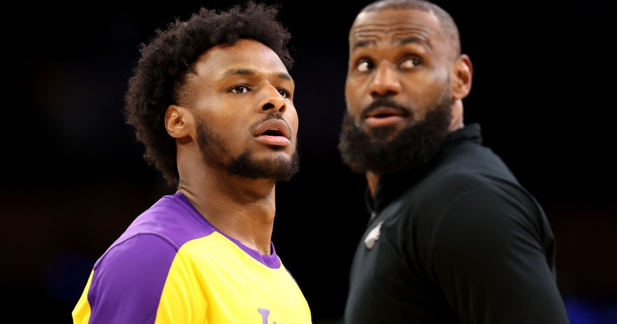 “Quero provar quem sou na NBA como Bronny”, diz filho de LeBron