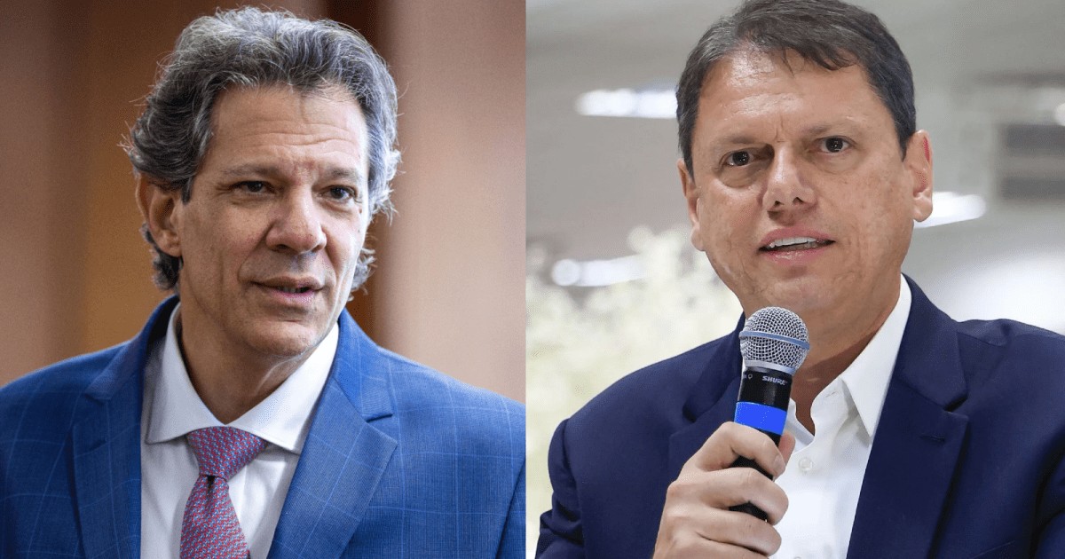 Vox: Tarcísio tem 58,5% no 1º turno ao governo de SP; Haddad, 36,2%