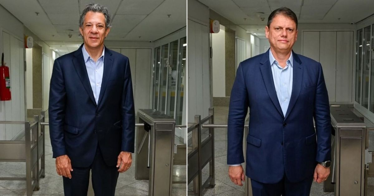 Lula e Bolsonaro, privatização e PCC marcam embate entre Tarcísio de Haddad