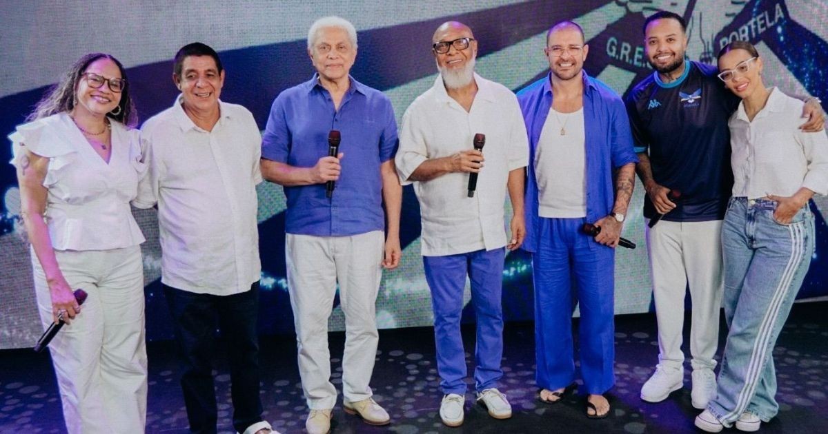 Zeca, Diogo e mais: Portela reúne estrelas para gravar samba de 2027