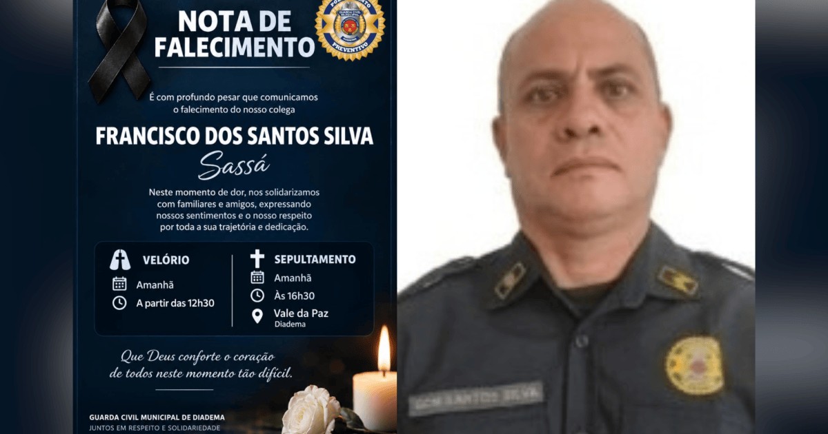 GCM morto durante assalto no ABC Paulista será velado nesta quinta (1)