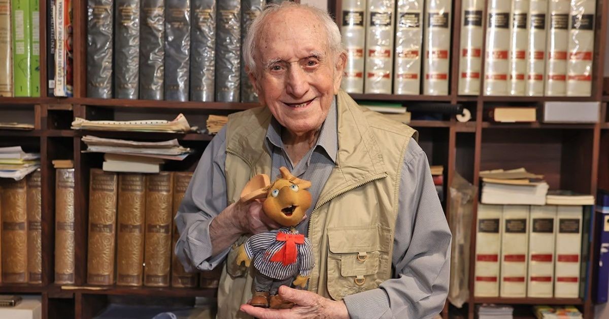 Morre Peppino Mazzullo, a voz de “Topo Gigio” aos 100 anos