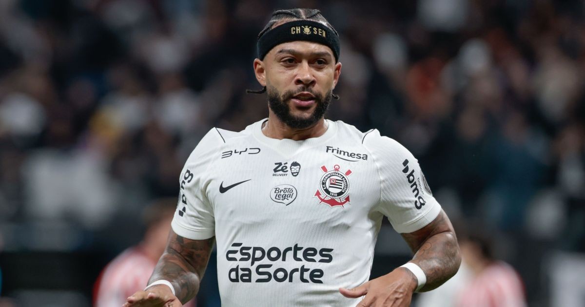 Corinthians é multado pela Conmebol por atitude de Memphis na Libertadores