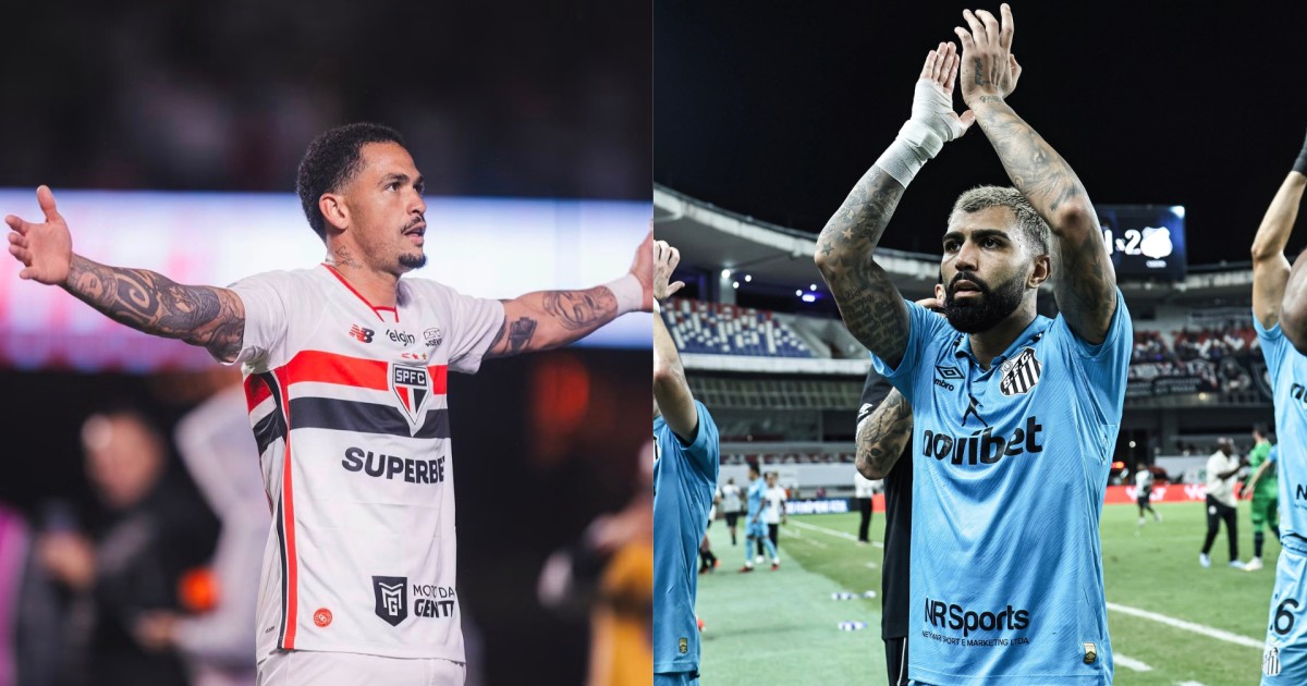 Próximos na tabela, São Paulo e Santos disputam clássico pelo Brasileiro