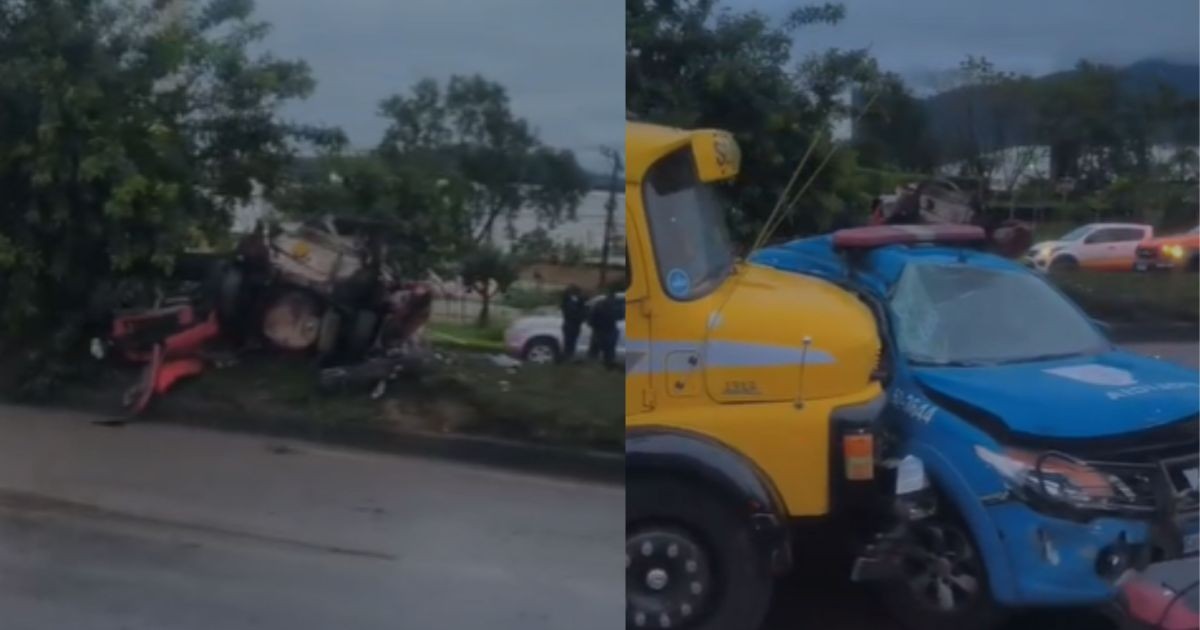 Carro bate em poste e deixa dois mortos na avenida Brasil, no Rio