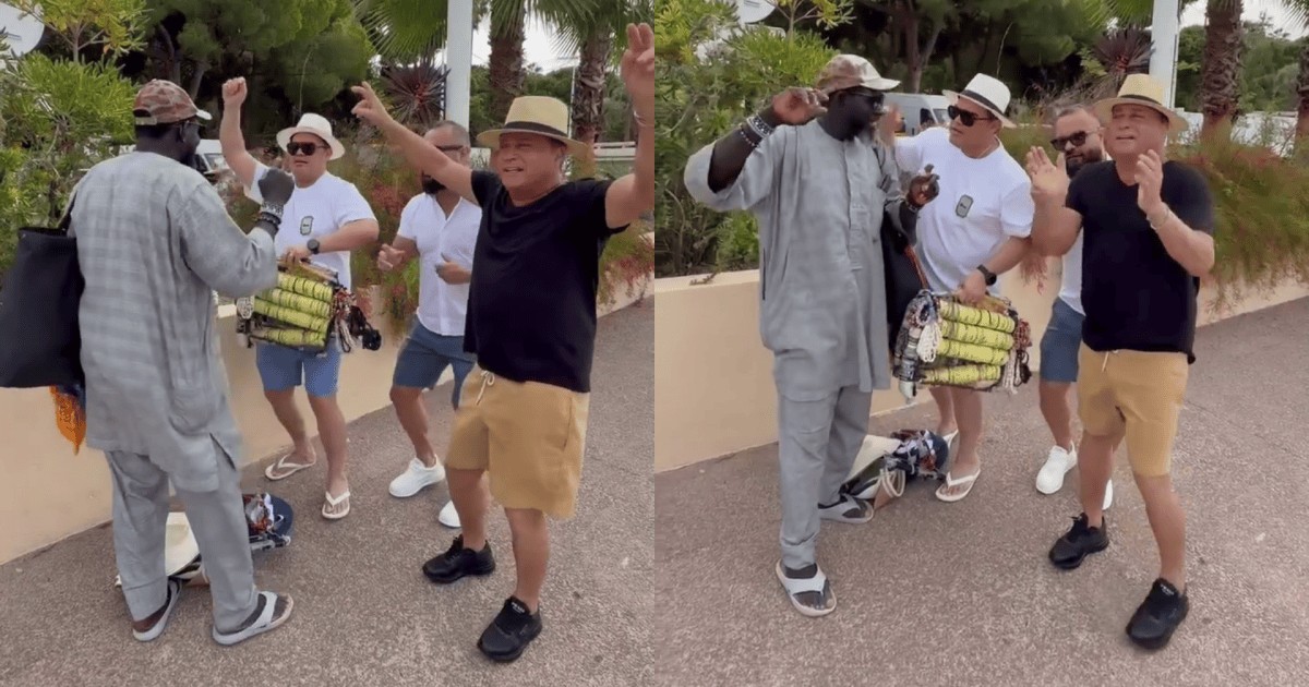 Leonardo dança com ambulantes na França em “rolê aleatório”; veja vídeo
