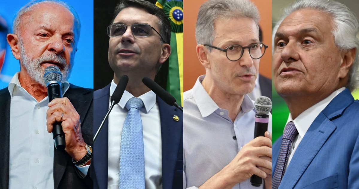 Datafolha: em MG, Lula tem 42%; Flávio, 36%; Zema e Caiado, 4% cada