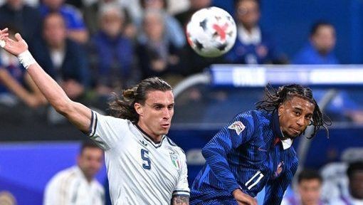 Olise marca golaço, mas França fica no empate com a Itália pela Nations