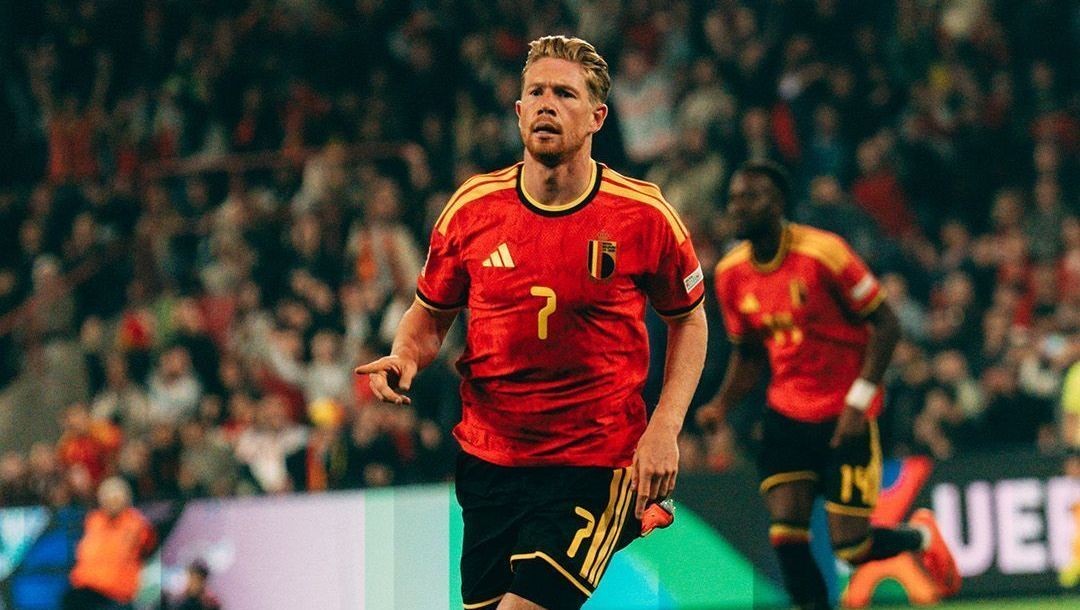 De Bruyne marca duas vezes, e Bélgica vence Turquia na Nations League