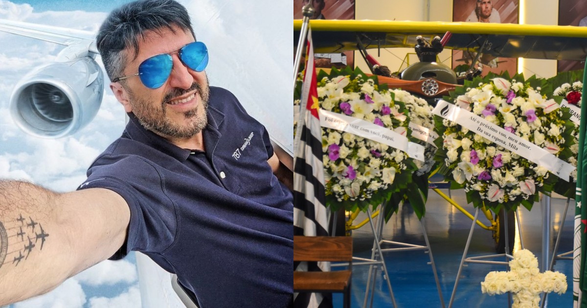 Filho de Lito Sousa faz homenagem ao pai com coroa de flores; veja fotos