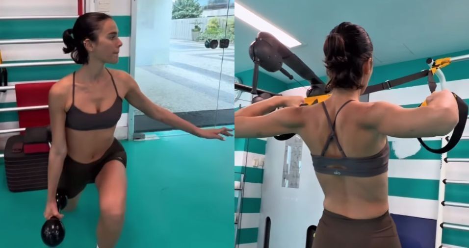 Bruna Marquezine impressiona com habilidade em treino de luta; veja
