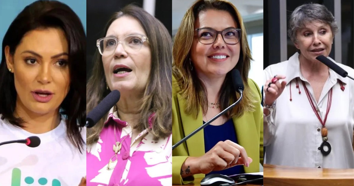 Datafolha Senado DF: Michelle tem 30%; Bia, 24%; Leila, 21%; e Erika, 18%