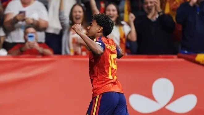 Yamal faz golaço, Espanha vence Tchéquia e segue invicta na Nations League