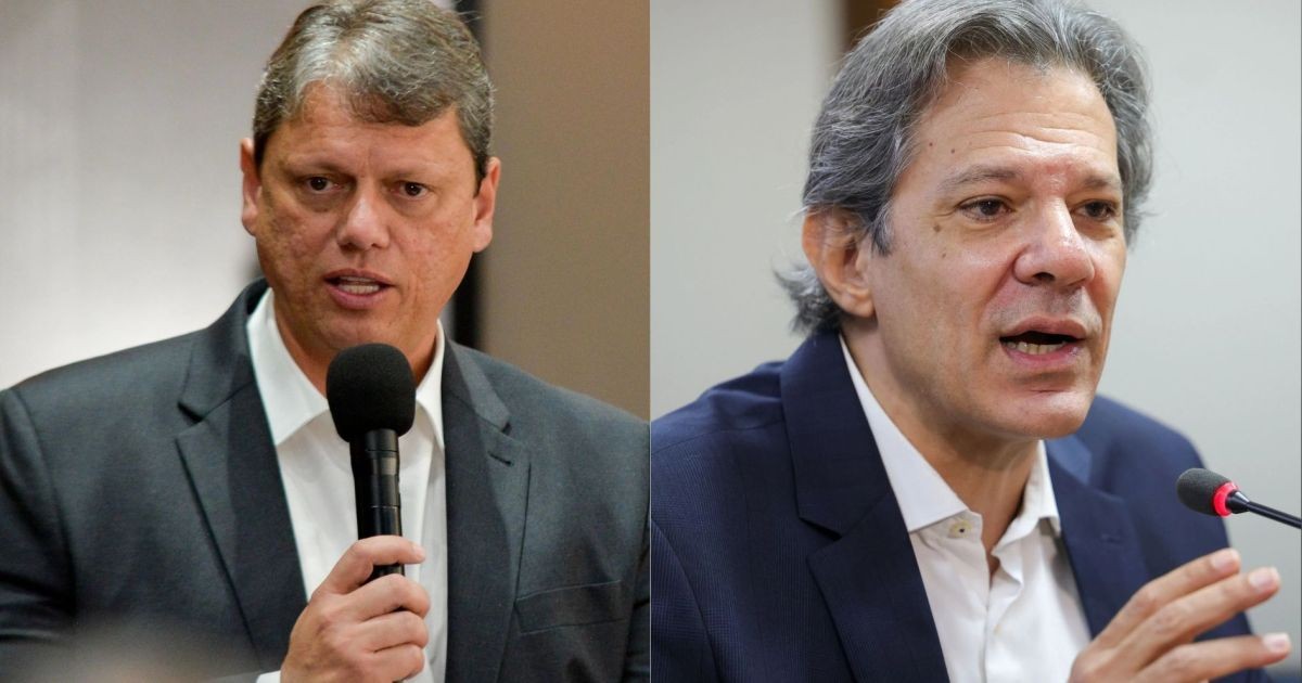Paraná Pesquisas: Tarcísio tem 60,3% no 1º turno em SP; Haddad, 37%