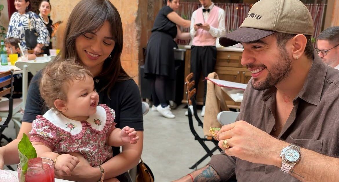 Rafa Kalimann mostra almoço em família e se declara para a filha