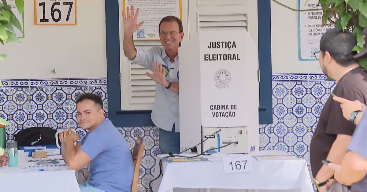 Eleições 2026: Candidatos ao governo do Rio de Janeiro votam neste domingo