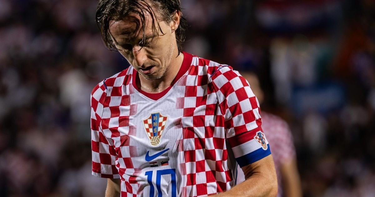Modric desabafa após goleada de 7 a 0 sofrida pela Croácia: “Vergonha”