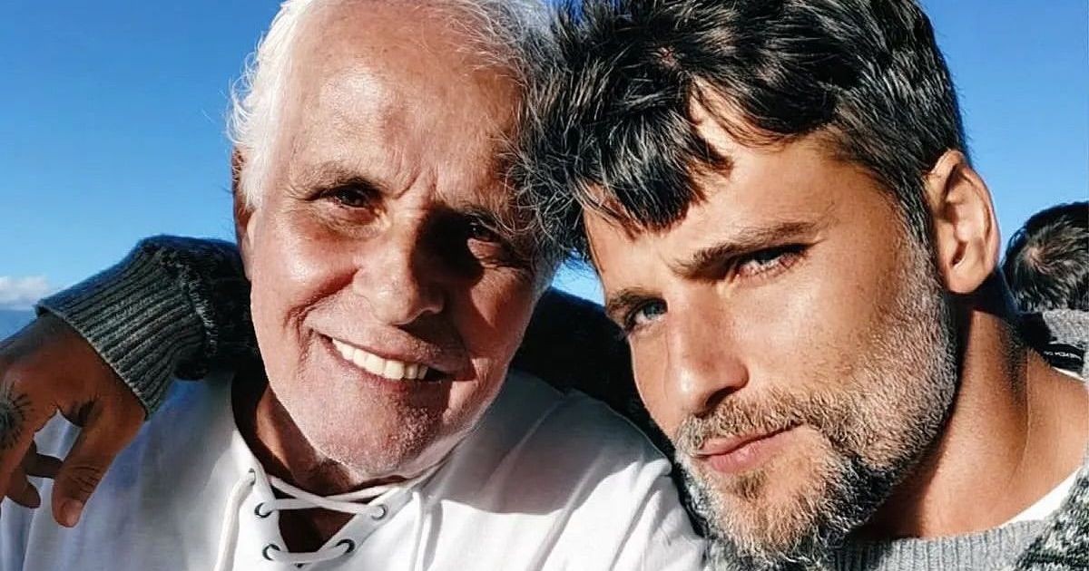 Bruno Gagliasso resgata fotos antigas com o pai após morte; veja