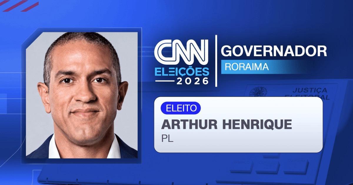 Arthur Henrique é eleito governador de Roraima no 1º turno