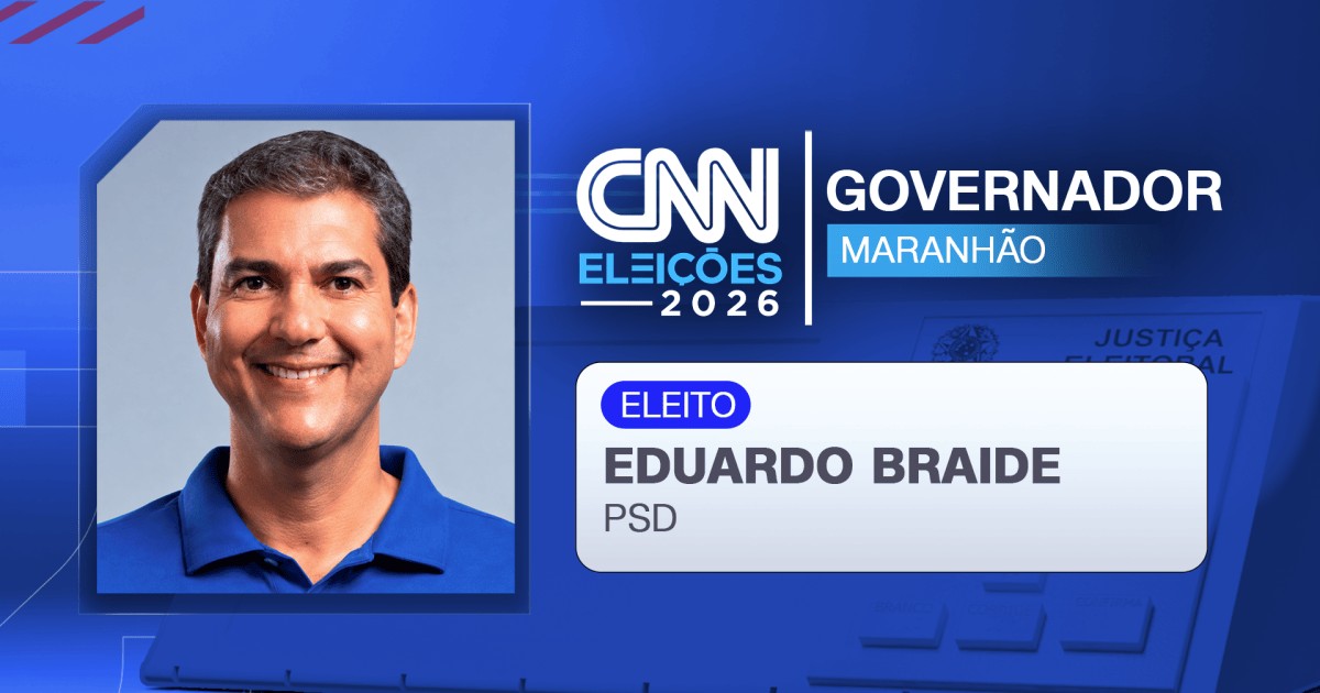 Eduardo Braide é eleito governador do Maranhão no 1º turno