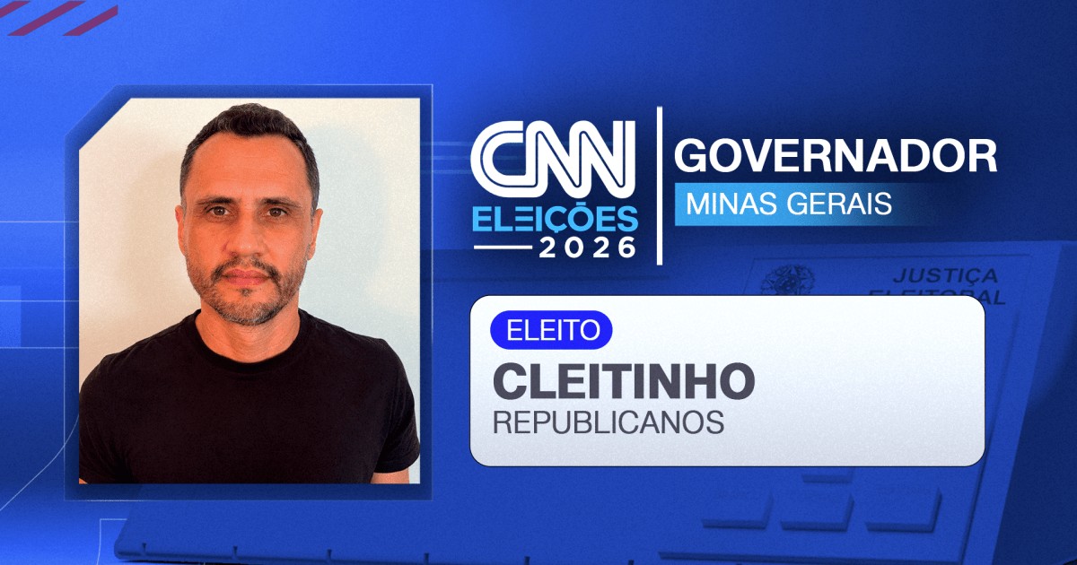 Cleitinho Azevedo é eleito governador de Minas Gerais no 1º turno
