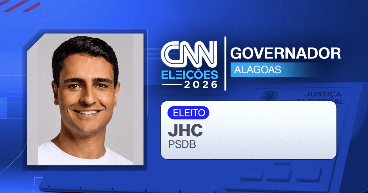 JHC é eleito governador de Alagoas no 1º turno