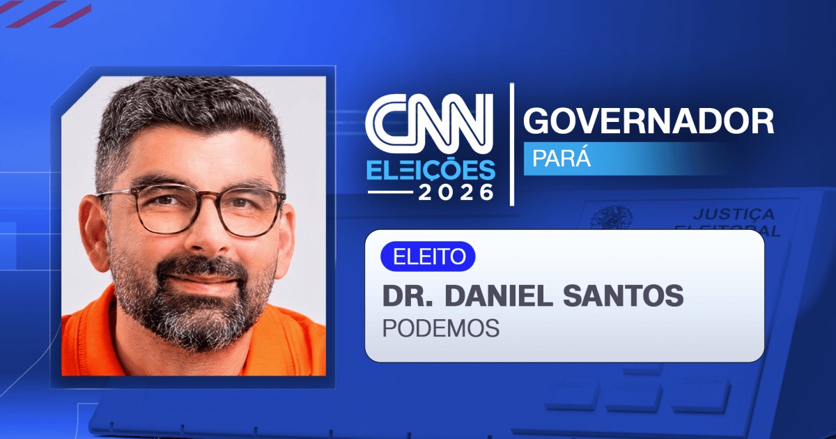 Daniel Santos é eleito governador do Pará no 1º turno