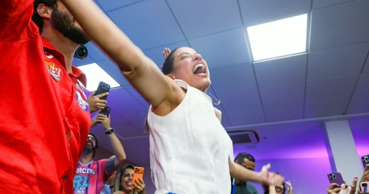 Raquel Lyra celebra reeleição em PE e fala em “missão de transformar”