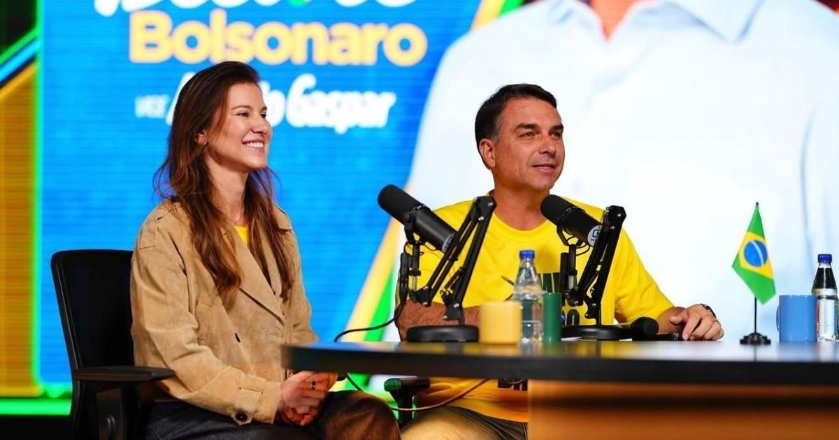 Saiba quem é Fernanda Bolsonaro, esposa de Flávio