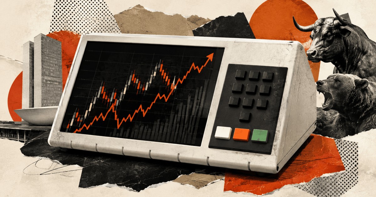 “Índice do medo” da bolsa brasileira despenca após 1º turno