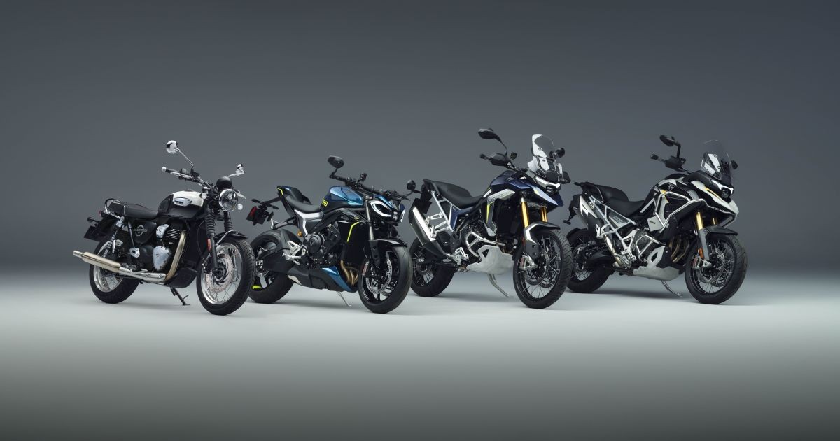 Triumph revela 4 novos modelos que lançará até o fim do ano; confira