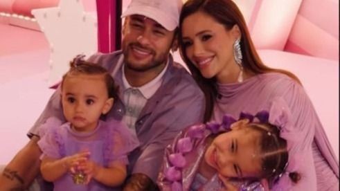 Neymar e Biancardi dão festa para Mavie na presença de famosos; veja fotos