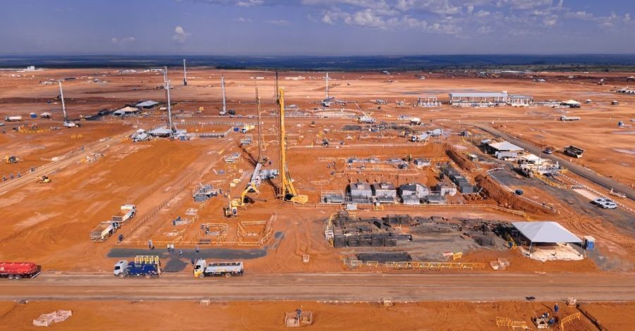 Arauco avança e conclui 81% da fábrica de celulose em MS