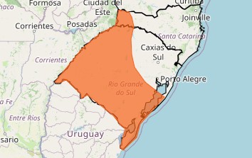 RS volta a ter previsão de temporais e ventos de até 100 km/h