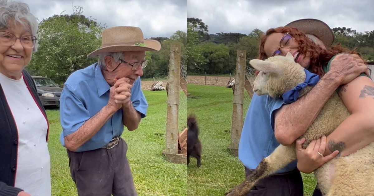 Fisioterapeuta decide surpreender paciente de 93 anos no aniversário; o presente pouco comum arrancou lágrimas