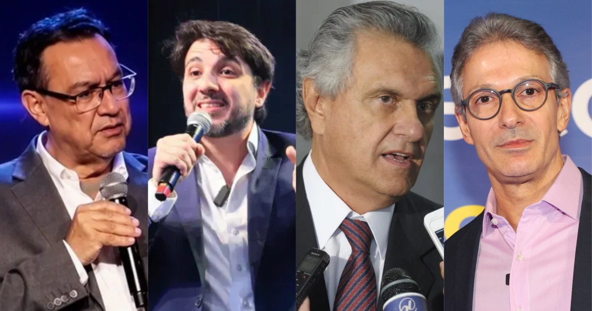 Eleições 2026: veja onde Cury, Renan, Caiado e Zema foram mais votados