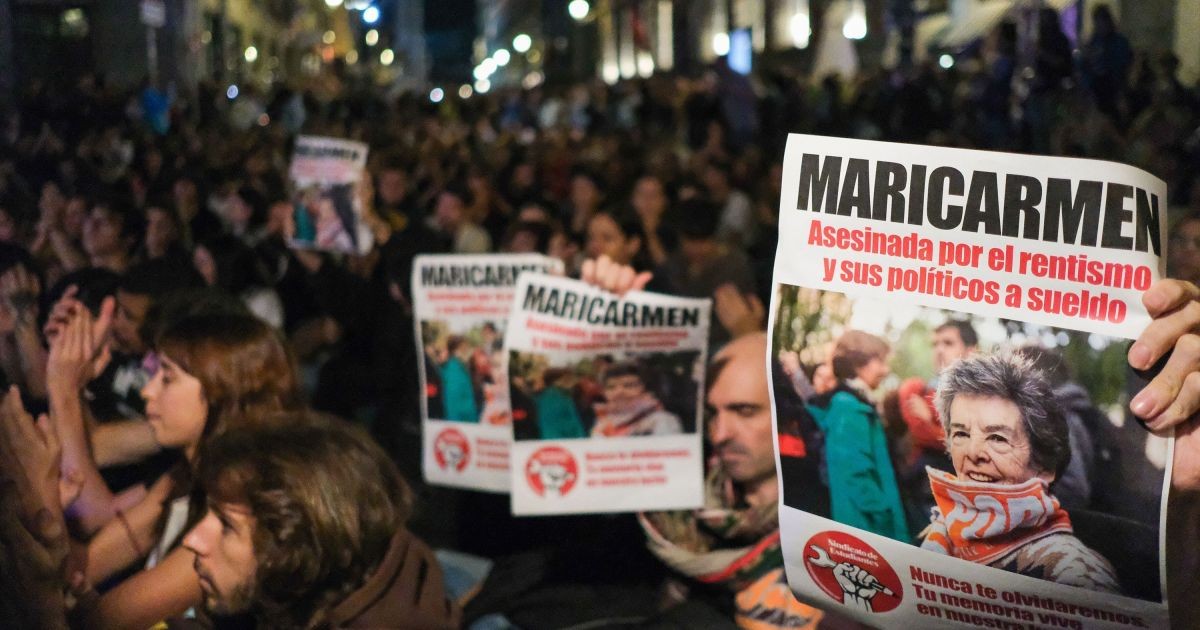 Morte de idosa despejada gera novos protestos por moradia na Espanha