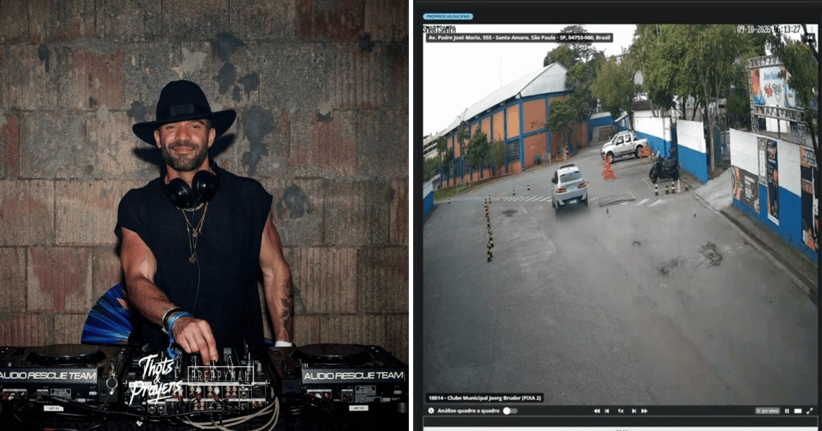 DJ Dani Brasil tenta fugir da PM em BMW e mata pedestre na Zona Sul de SP