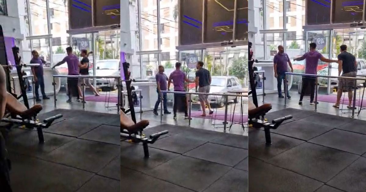 Homem é suspeito de agredir funcionários e depredar academia em SP