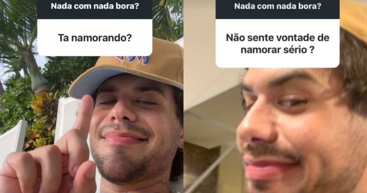 Zé Felipe abre o jogo sobre vida amorosa nas redes socias