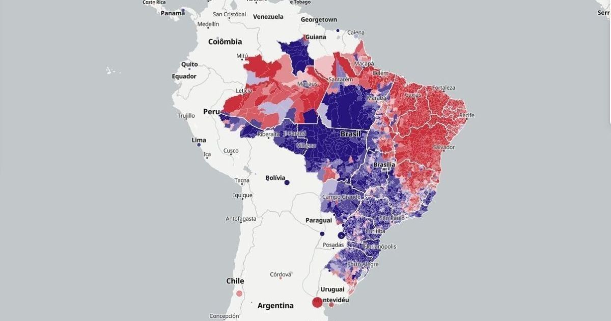 Eleições 2026: Veja a divisão de votos no Brasil por localidades