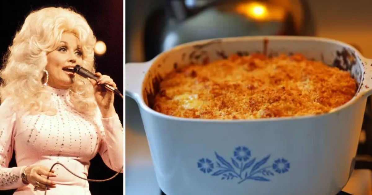 A receita simples de 5 camadas que Dolly Parton não dispensava em casa leva apenas carne moída, batata e ingredientes básicos da despensa