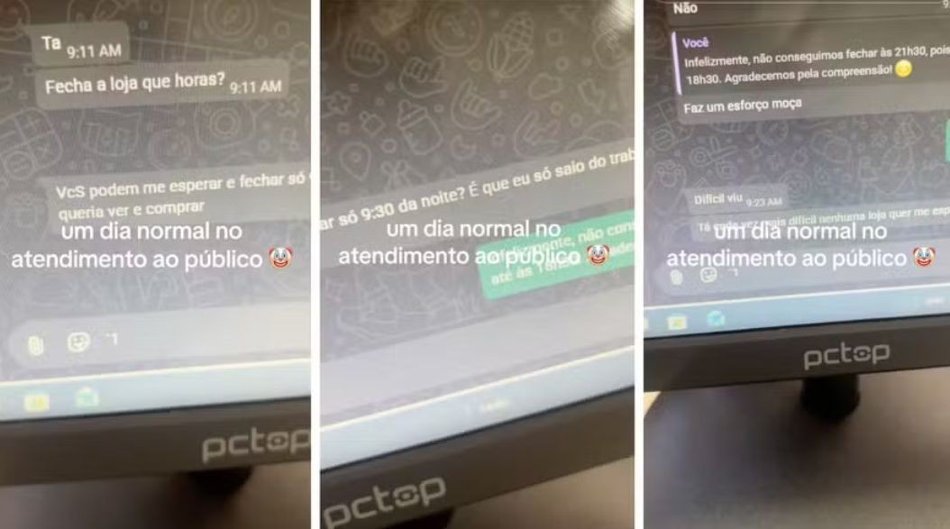Pedido de cliente para loja esperar três horas após o expediente surpreende vendedora e mobiliza a internet