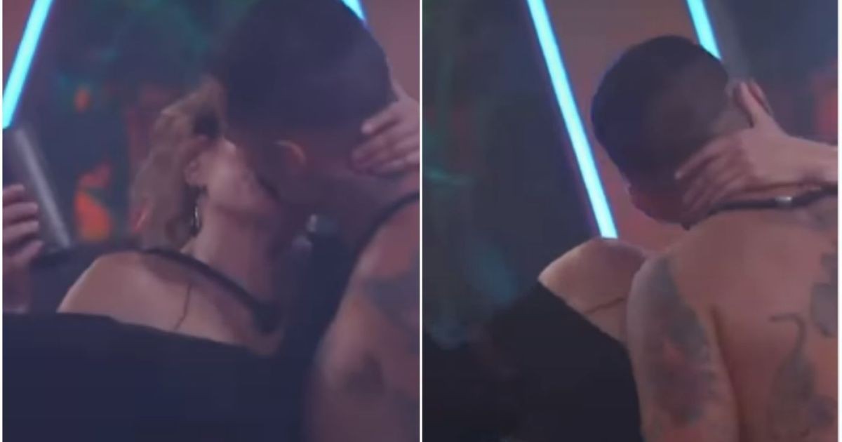 “A Fazenda 18”: influenciador que viu OVNI dá beijão em Renata em festa