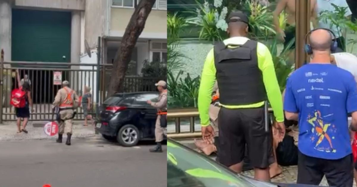 Entregador tem convulsões durante abordagem da Guarda Municipal em Ipanema