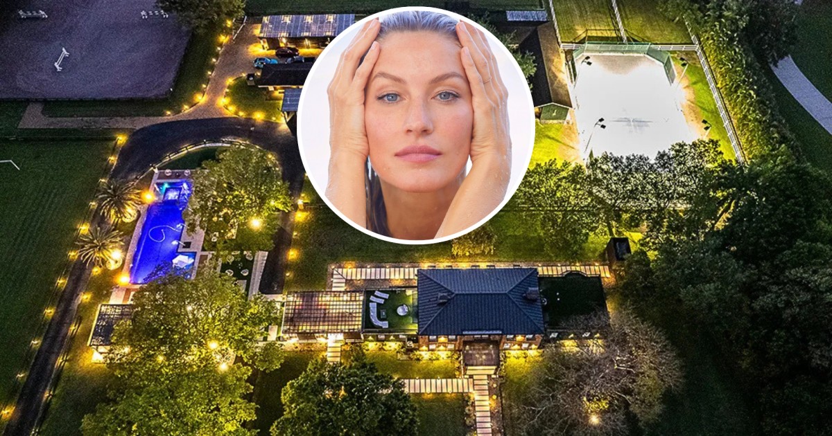 Aos 46 anos, Gisele Bündchen mantém vasta fazenda produtiva avaliada em quase R$ 50 milhões – local se tornou refúgio para família
