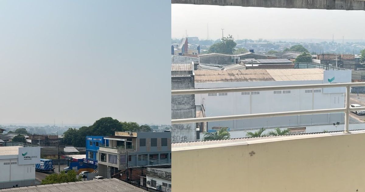 Com ar “péssimo”, Manaus fica coberta por fumaça pelo 5º dia seguido